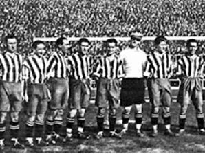 La plantilla del Atlético de Madrid antes de la Guerra Civil