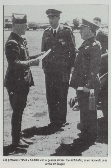 FRANCO Y JEFE LEGION CONDOR
