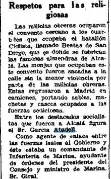 22 JULIO 1936 ALCALA