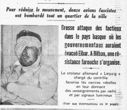 HUMANITE 27 ABRIL DE 1937