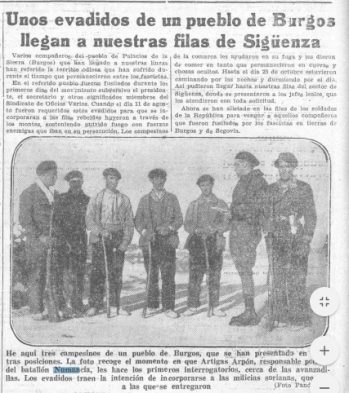 LA VOZ 02 NOVIEMBRE. BATALLON NUMANCIA SIGUENZA