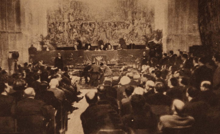 REUNION CORTES SANT CUGAT 1938